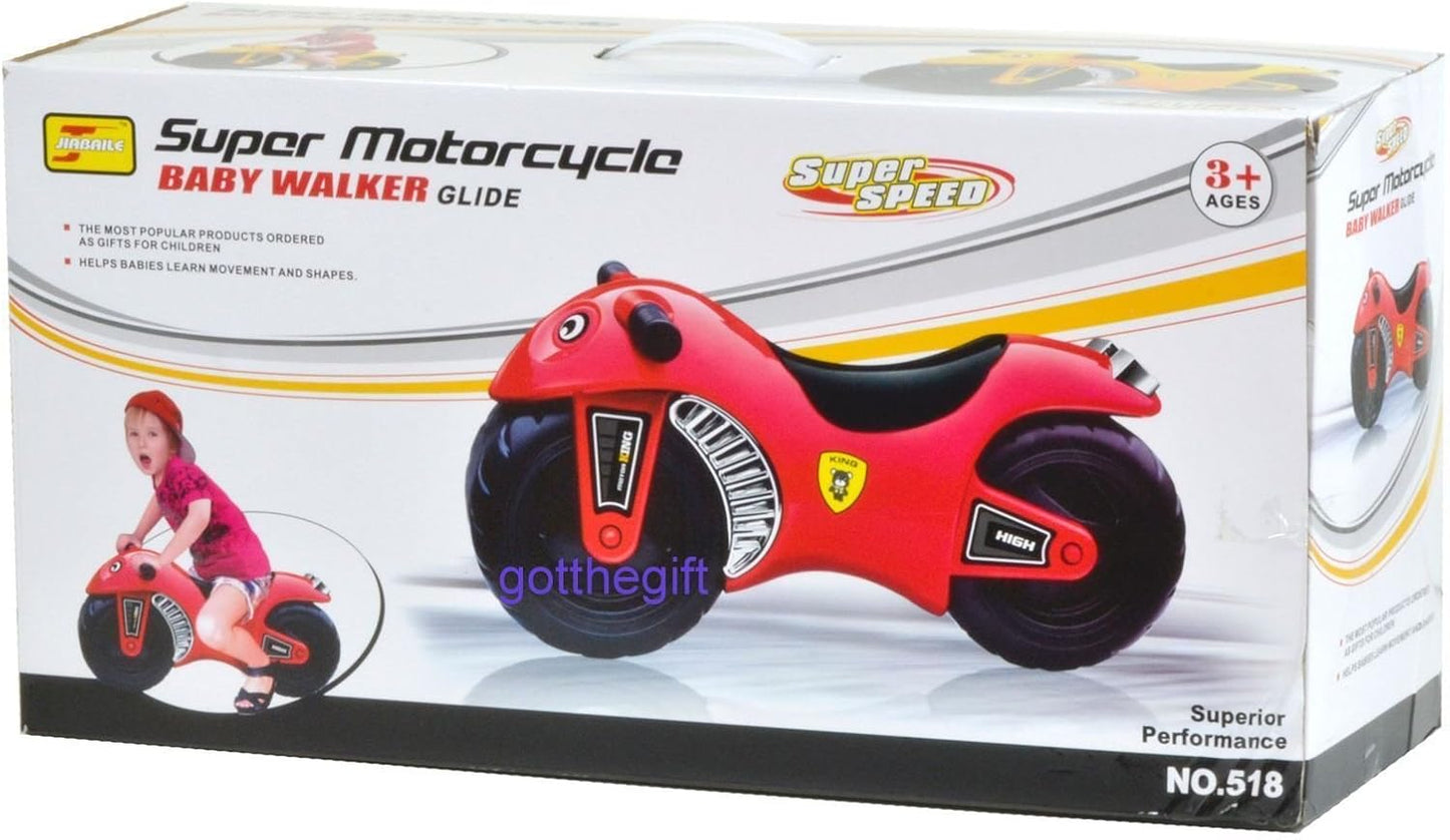 Super Motorcycle Baby Walker Glide