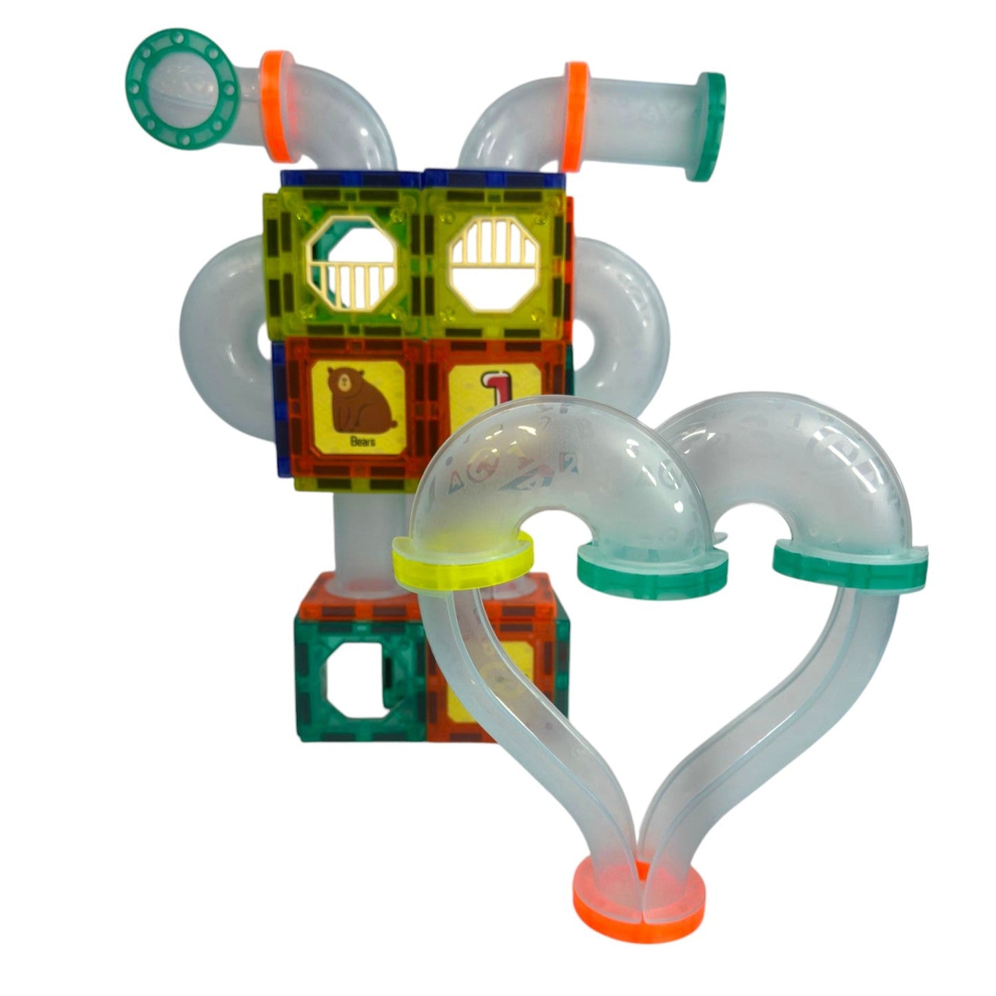 Bloques Magnéticos de Construcción - 73 Piezas