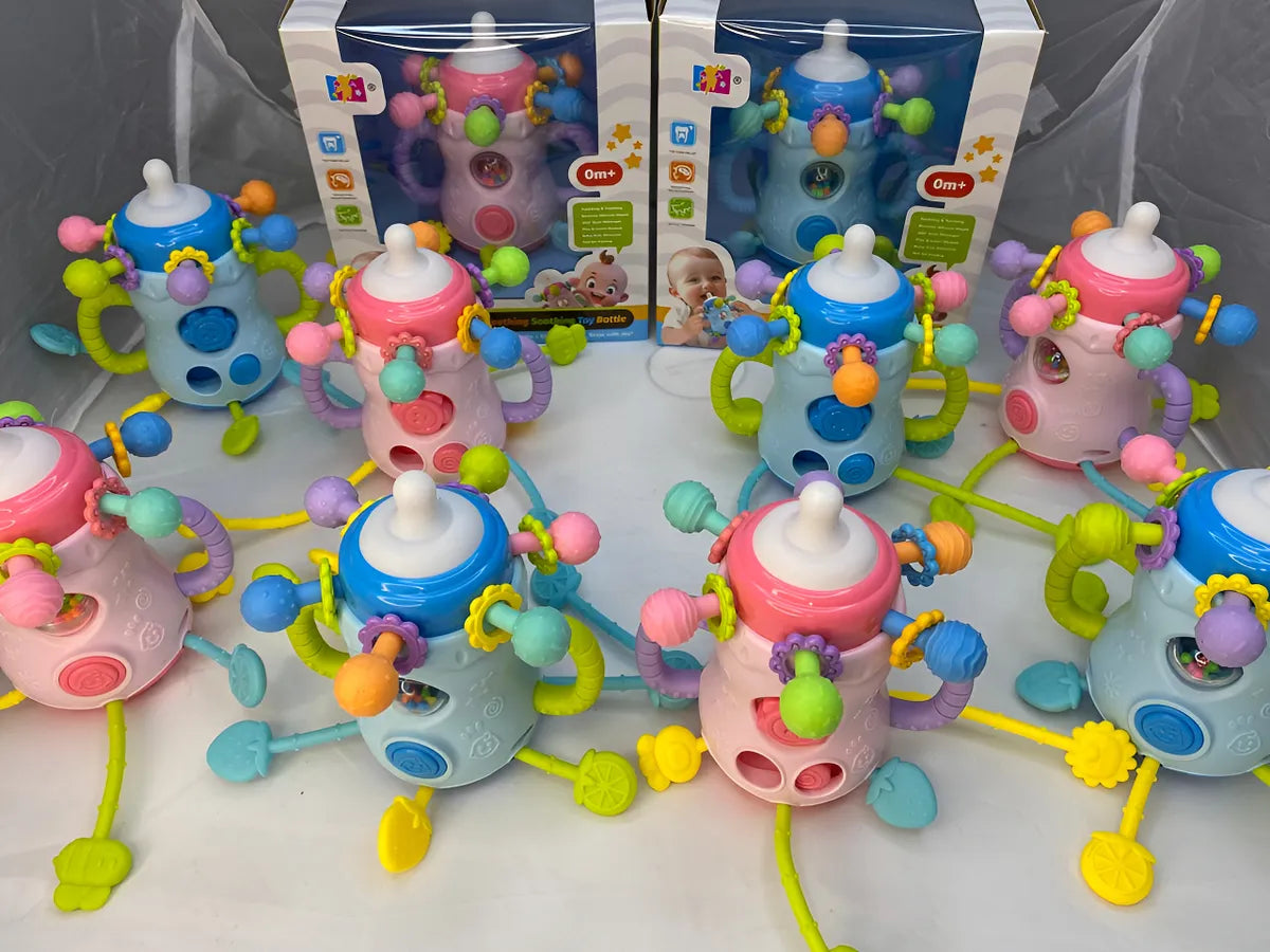 juguete Tetero Estimulante Para Bebe