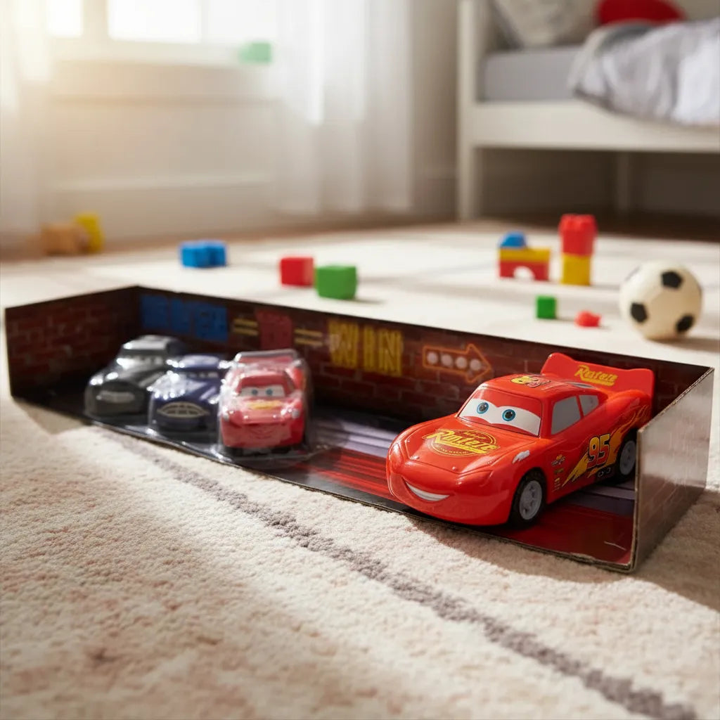 Niñera Cars Con Vehiculos De Los Personajes