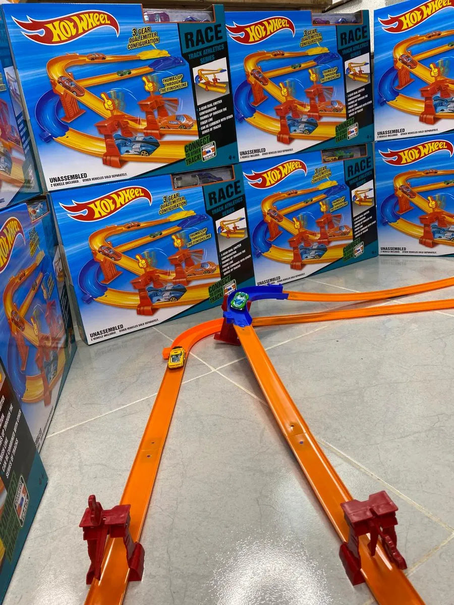 Pista Hotwheels Track Athletics Sencilla