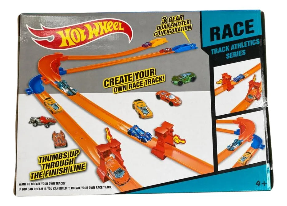 Pista Hotwheels Track Athletics Sencilla
