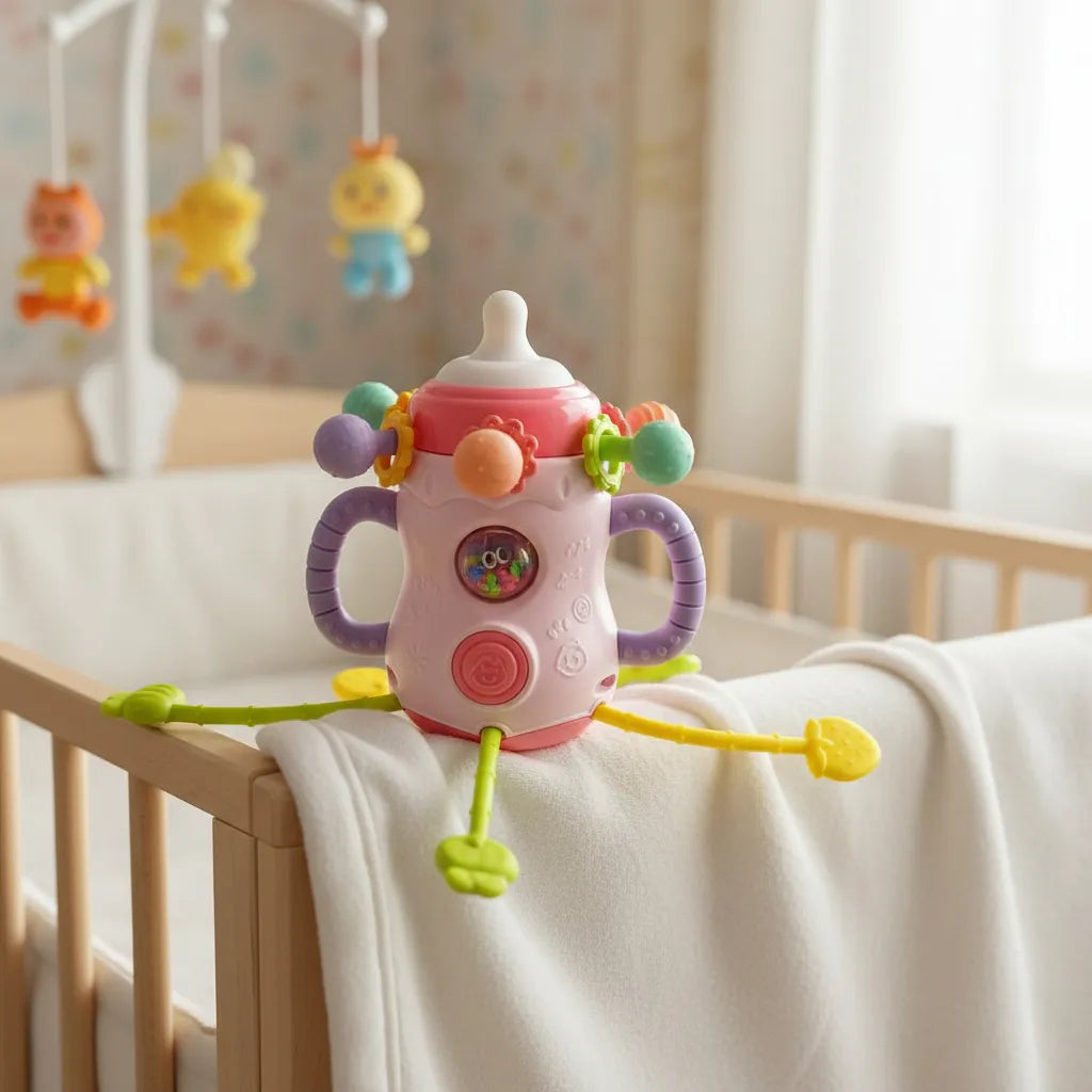 juguete Tetero Estimulante Para Bebe