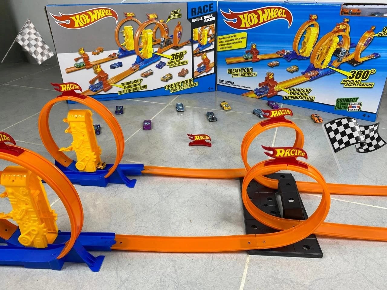 Pista Hot Wheels 360