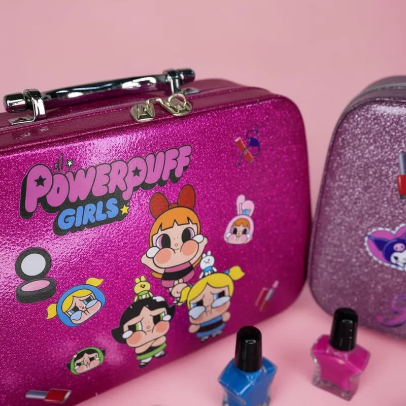 Maquillaje de Niñas KIt Con Esmaltes Cofre