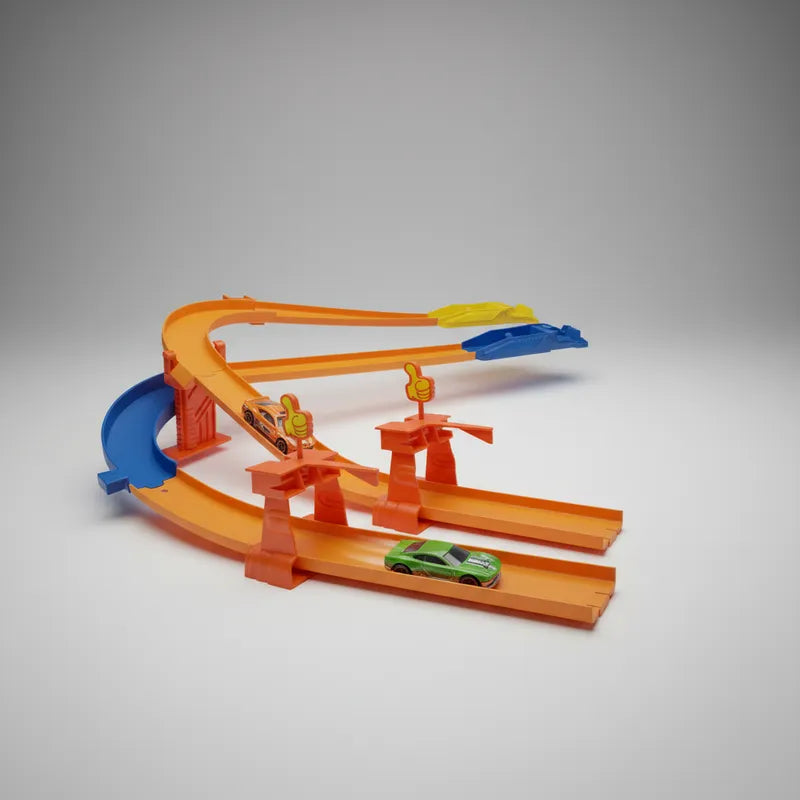 Pista Hotwheels Track Athletics Sencilla