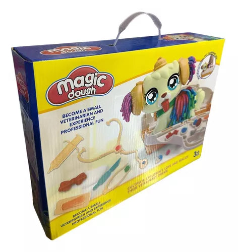 Set De Veterinaria Perrito Magic Dough