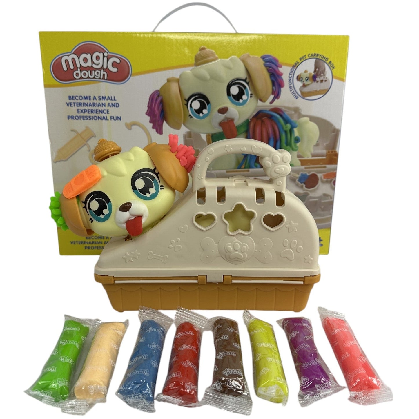 Set De Veterinaria Perrito Magic Dough