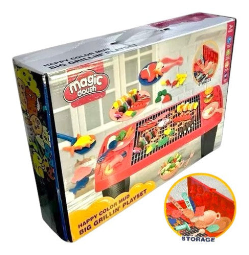 Juego De Parrilla Set Plastilina Magic Dough