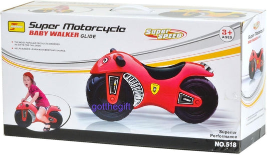 Super Motorcycle Baby Walker Glide